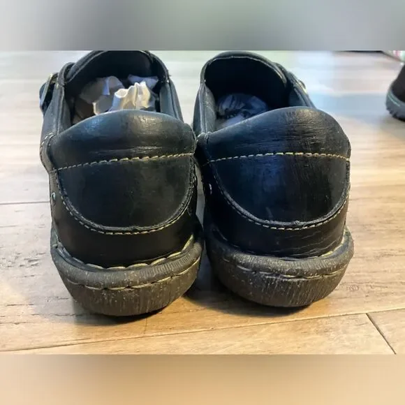 Born | Shoes | Born Classic Leather Black Loafer Size 839 | Poshmark